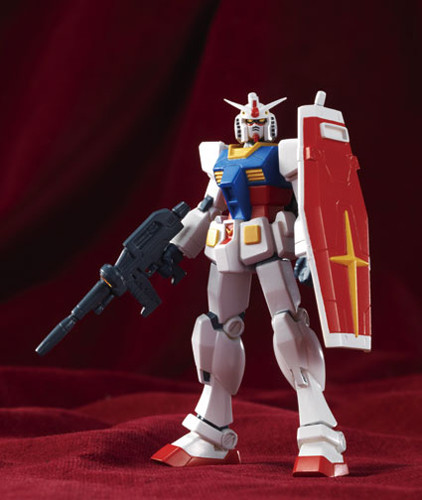 RX-78-2 Gundam (Micro Robot Damashii), Kidou Senshi Gundam, Bandai, Pre-Painted, 4543112605085